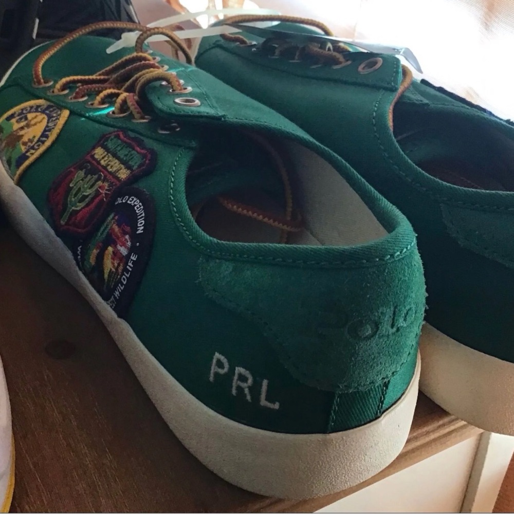 NWT- Deadstock Polo Ralph Lauren Nelson Patchwork Expedition Size 9 No Box - Picture 2 of 2